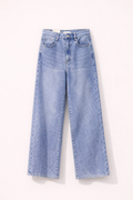Light Washed Relaxed Straight-Leg Denim Jeans