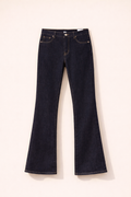 Dark Indigo Subtle Flared Jeans