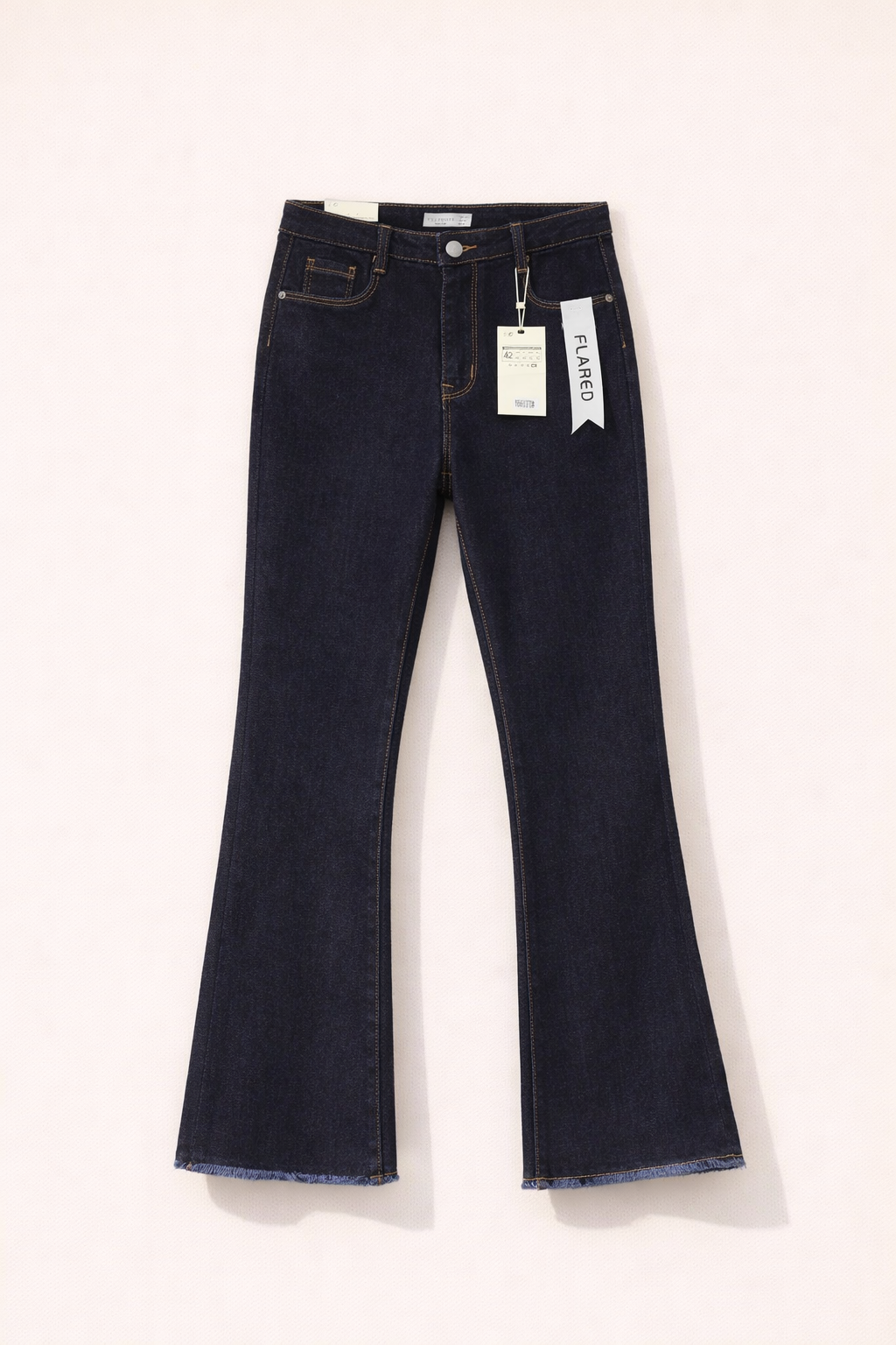 Dark Indigo Vintage Flared Jeans