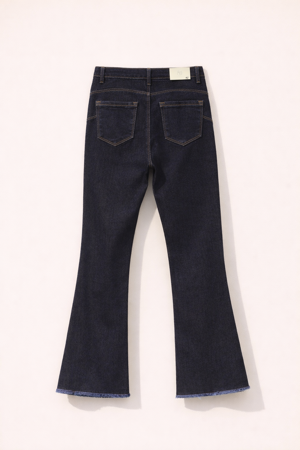 Dark Indigo Vintage Flared Jeans