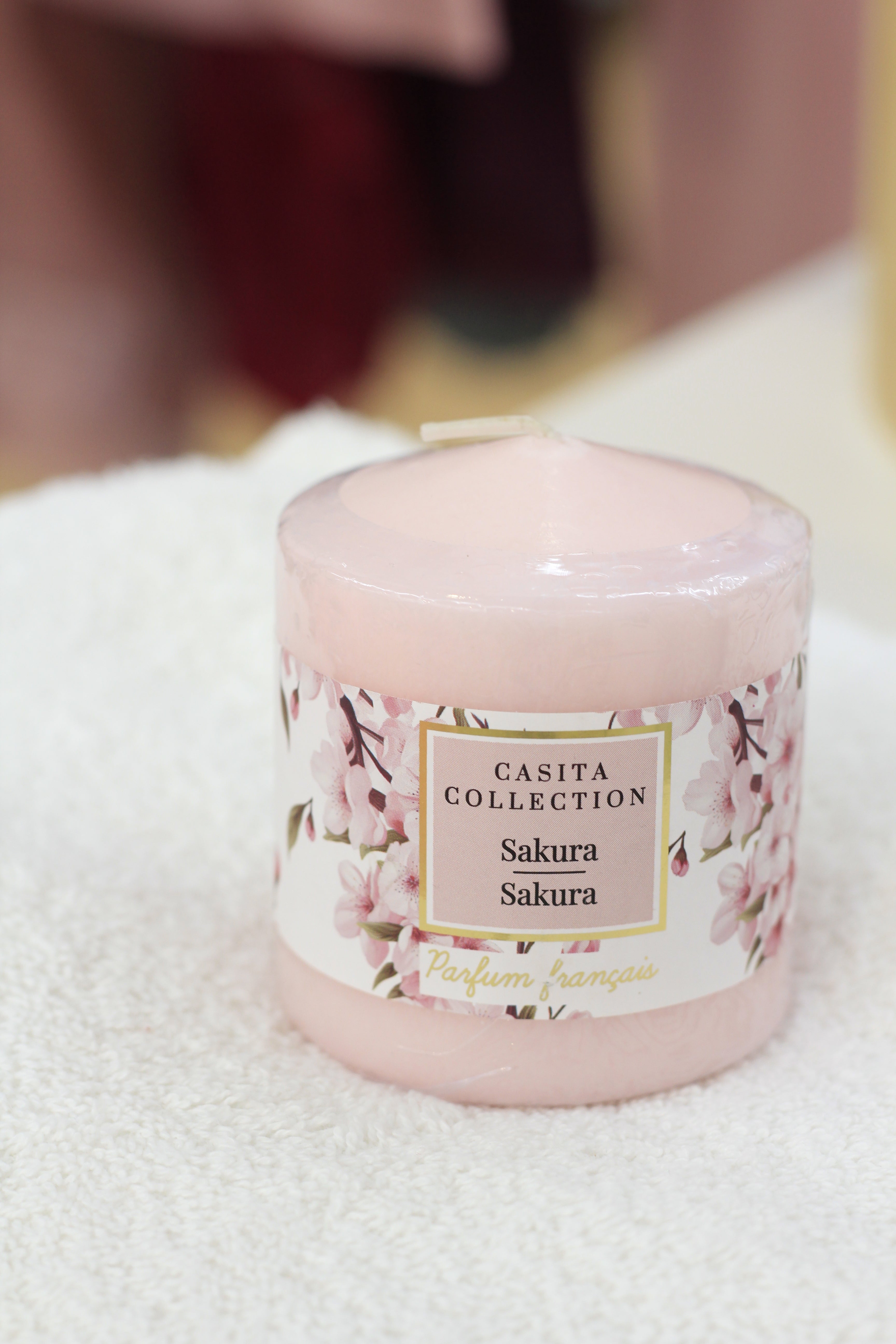 Medium Scented Pillar Candle – 6.5 cm Height × 6.5 cm Diameter | Home Fragrance Decor