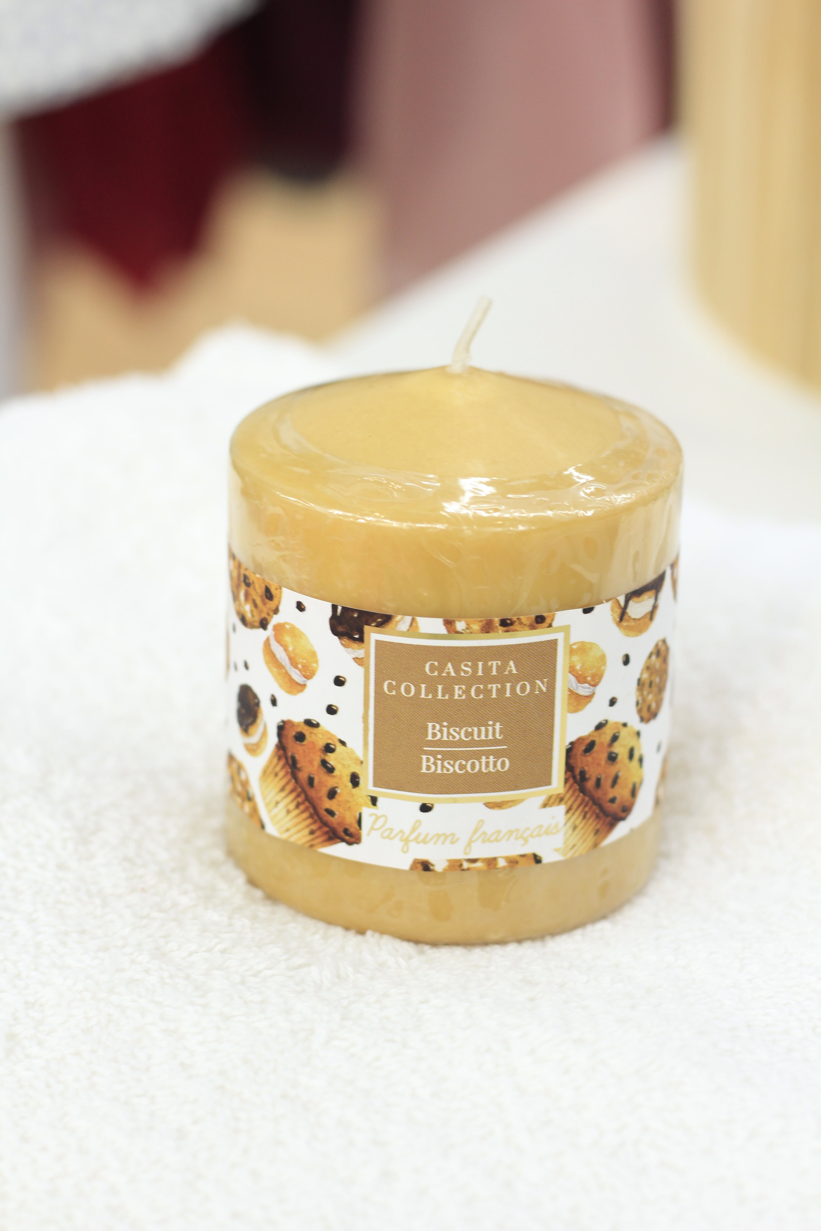 Medium Scented Pillar Candle – 6.5 cm Height × 6.5 cm Diameter | Home Fragrance Decor