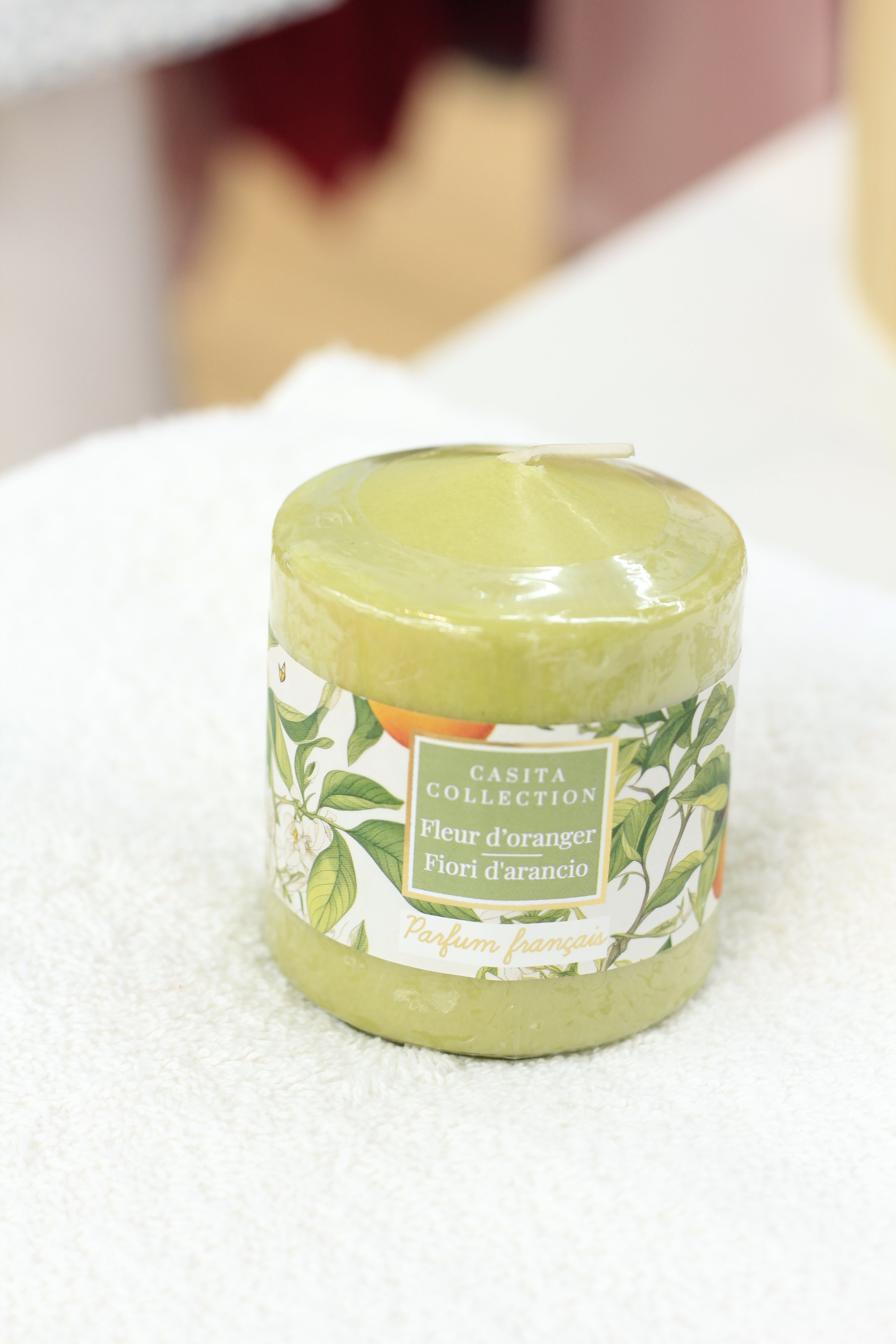 Medium Scented Pillar Candle – 6.5 cm Height × 6.5 cm Diameter | Home Fragrance Decor